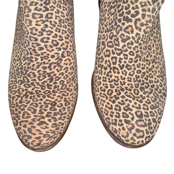 LUCKY BRAND Baley cheetah animal print ankle boots women’s size 8.5 8 1/2 - Picture 10 of 16
